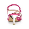 Allegra K Women's Slingback Strappy Kitten Buckle Stiletto Heel Sandals - 4 of 4