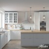 Hunter Fans Gablecrest 1 - Light Pendant in  Distressed White - 2 of 2