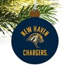 New Haven Charger Wood Christmas Tree Holiday Ornament - 4 of 4