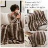 KWPZQEB Faux Fur Throw Blanket, Luxury Cozy Soft Throw for Couch, Soft Plush Cozy Blankets, Blankets for Couch Sofa Bedroom, 60x70" - 4 of 4