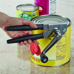 Crank Handle Commercial Heavy Duty Can Opener - Ergonomic Cushioned Handle - 1 of 3