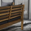 Resenkos Patio Furniture Sets,Outdoor & Patio Furniture Sets,4 Piece Patio Sofa Set, Acacia Wood Outdoor Furniture with Cushions, Table, Backyard Lawn - 4 of 4