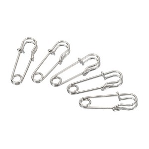 Unique Bargains Large Metal Sturdy Sewing Safety Pins for Blankets 50 Pcs - 1 of 4