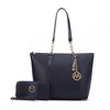 MKF Collection Ximena Women’s Tote Bag with matching Wristlet Wallet by Mia K - 2 of 4