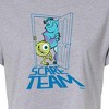 Women's - Disney - Scare Team Cropped Graphic T-Shirt - 2 of 4