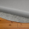 HomeRoots 5' Round Gray Non Slip Rug Pad - 2 of 4