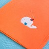 Slickblue Embroidered Coral Fleece Throw Blanket for Kids - Soft & Cozy, 29.5" x 39.4", Multiple Design & Color Options - 4 of 4