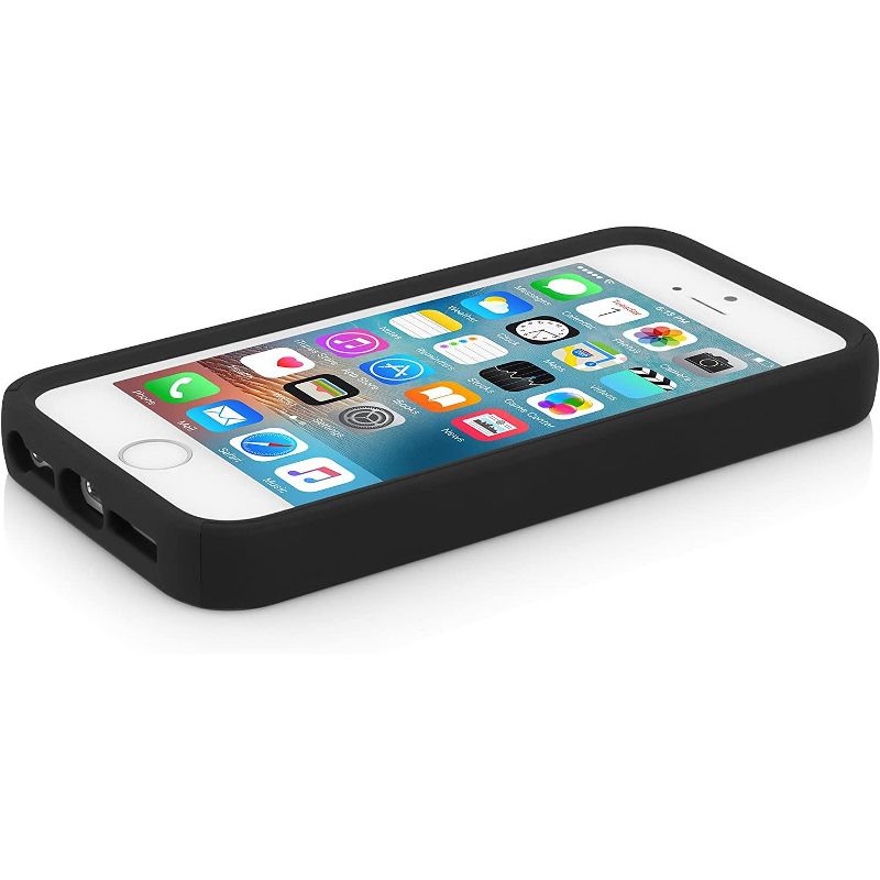 Incipio DualPro Hard Shell Case for Apple iPhone SE/5S/5 - Black, 3 of 4