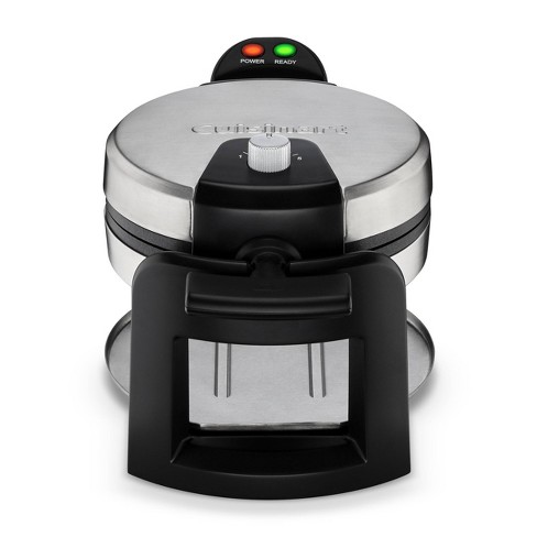 BLACK+DECKER Belgian Flip Waffle Maker - Silver