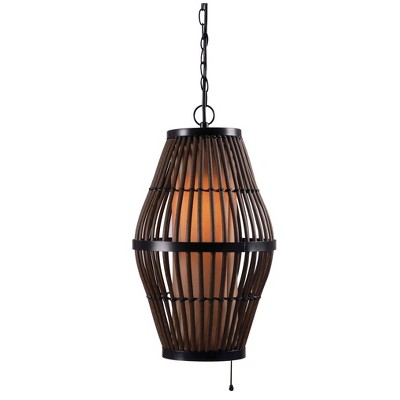 Outdoor Pendant Light Kenroy Natural Metal