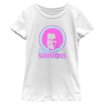 Girl's Richard Simmons Face Logo T-Shirt