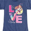 Girls' - Paw Patrol - Skye Love Always Fitted Short Sleeve Graphic T-Shirt - 2 of 4