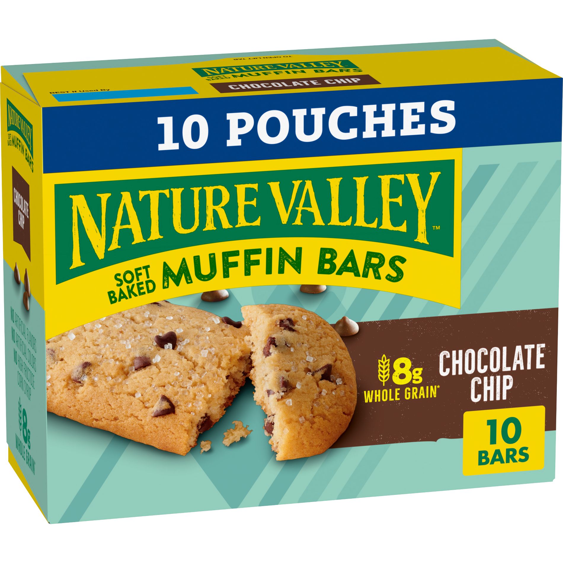 Nature Valley Muffin Chip Bar - 10ct: No Artificial Flavors, No High Fructose Corn Syrup, Whole Grain
