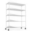 Dolonm 5 Tier Shelf Wire Shelvin,load capacity is 1750 lbs - 2 of 4