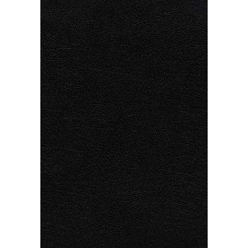 Kjv, Thompson Chain-Reference Bible, Handy Size, European Bonded Leather, Black, Red Letter, Thumb Indexed, Comfort Print - by  Zondervan