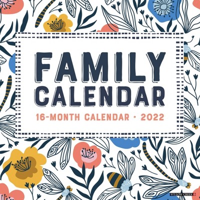 2022 Wall Calendar Family Planner - Willow Creek Press