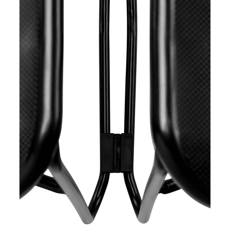 2pk Multi Purpose Ultra Compact Stack Chair Black - Hampden Furnishings, 4 of 9