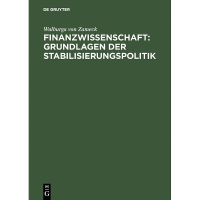Finanzwissenschaft - by  Walburga Von Zameck (Hardcover)