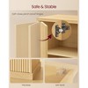Transitional Buffet Cabinet with Fluted Doors & Adjustable Shelves - 58.3" Wide Sideboard for Kitchen/Dining Room Storage - 3 of 4