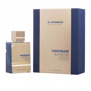 Al Haramain Amber Oud By Al Haramain Unisex Guaiac Wood, Cedar, Amber, Musk, Resin Eau De Parfum Spray 2 Oz (Bleu Edition) - 1 of 1