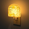 Roman 5.75" Green and Yellow God Created Everything Porcelain Night Light - 2 of 2