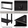 Okak 52IN Vintage Console Table, Entryway Table with 3 Drawers and 1 Large Shelf, Hallway Table for Living Room, Entryway, Foyer - 4 of 4