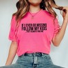 Simply Sage Market Women's If Missing Follow My Kids Short Sleeve Garment Dyed Tee - 2 of 2
