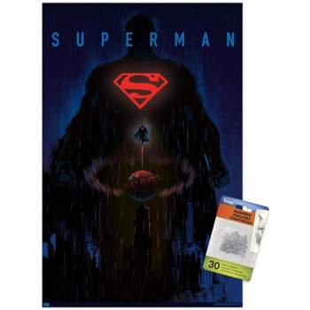 Trends International DC Comics: Dark Artistic - Superman Unframed Wall Poster Prints