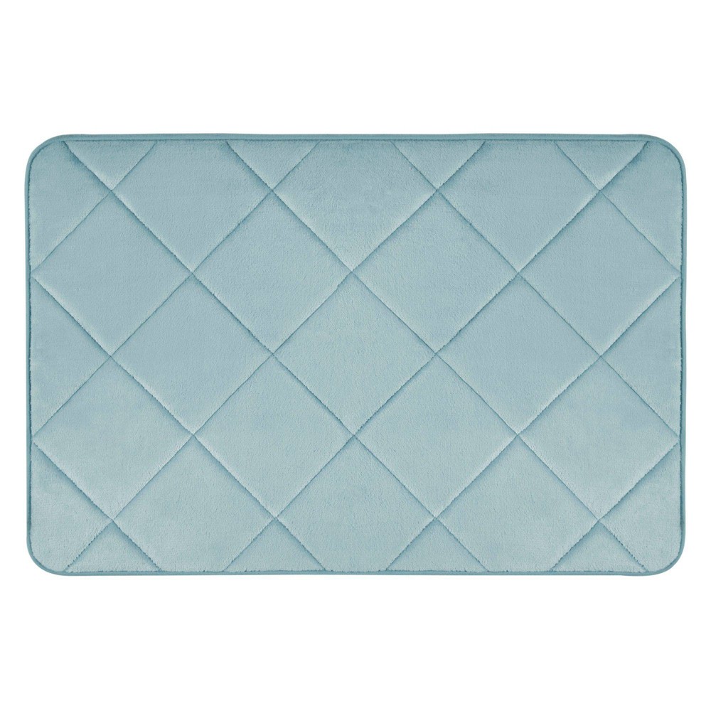 20inx30in Capri Haven Bath Mat Mint - Home Dynamix