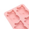Unique Bargains Chocolate Mould 4-Cavity Lucky Cat Candy Mould Hand Wash Pink 6.85"x5.51"x1.22" 1 Pc - 4 of 4