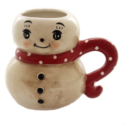 Transpac 5.25 In Christmas Character Mug Johanna Parker Mugs