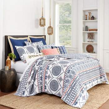 Serendipity King Quilt Set - One King Quilt And Two King Shams