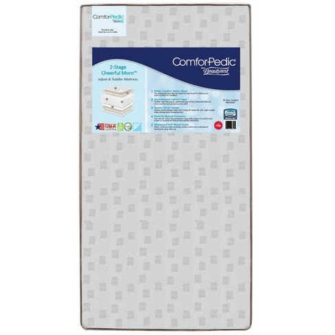 Simmons Kids Comforpedic From Beautyrest Dual Sided Crib Toddler