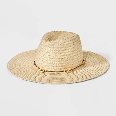 Straw Panama Hat - Universal Thread™ Tan L/xl : Target