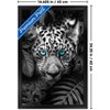 Trends International Reinders: Animals - Blue Eyed Leopard Framed Wall Poster Prints - 3 of 4
