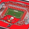 NFL Tampa Bay Buccaneers 3D Stadium View Coaster - 3 of 3