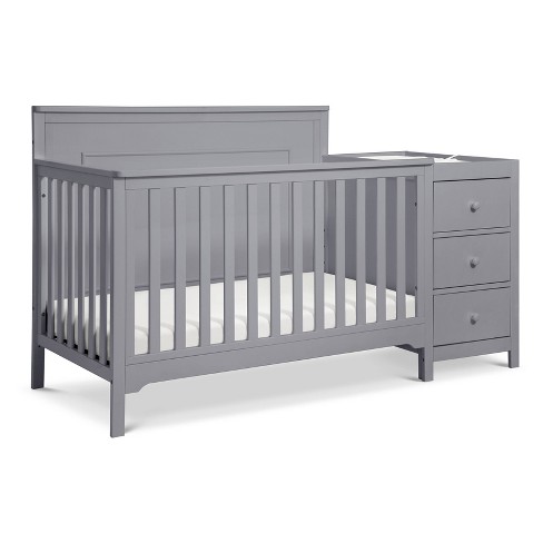 Carter s By Davinci Dakota 4 in 1 Crib And Changer Combo Gray