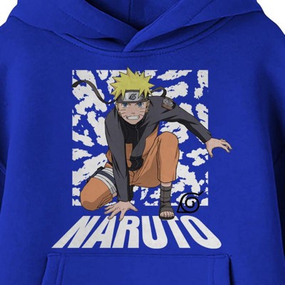 Naruto Shippuden Full Moon Hokage Clan Character Art Men's Black  Sweatshirt-Small