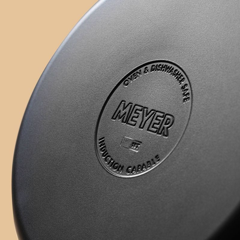 Meyer Accent Series 6.5qt Stainless Steel Induction Stockpot Matte Black, 3 of 7