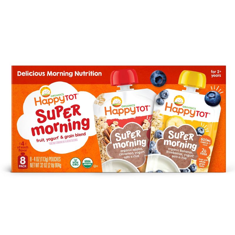HappyTot Super Mornings Pouches - 8pk, 3 of 8