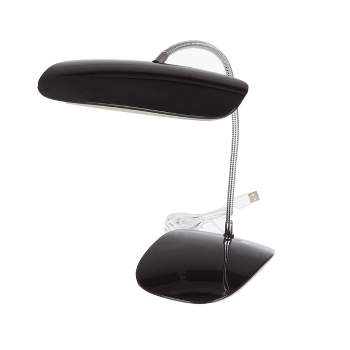 Hastings Home Touch Activated LED USB Desk Lamp - Black