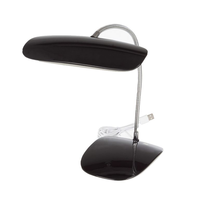 Hastings Home Touch Activated LED USB Desk Lamp - Black, 1 of 9