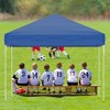10x10 Heavy Duty Pop Up Canopy, Outdoor Canopy Tent with Portable Bag, 3 Adjustable Height - 3 of 4