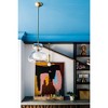 Mitzi Cortney 1 - Light Pendant in  Aged Brass Opal Glossy Clear Shade - 2 of 2