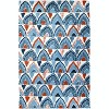 Homefires Ocean Vibe Indoor Rug – Coastal-Inspired, Soft & Stylish Rug for Living Room, Bedroom, or Entryway with Tranquil Ocean Design - 2 of 3