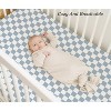 LISM 52"x28" Crib Sheets for Standard Crib Mattress set of 2 - 3 of 4