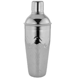 Sol Living Stainless Steel Deluxe Cocktail Shaker Bottle for Bartenders with Strainer - 1 of 4
