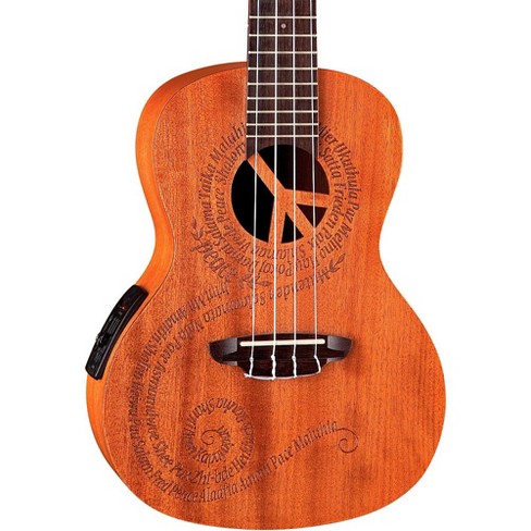 Luna Vintage Mahogany Tenor Ukulele Satin Natural : Target