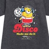 Girls' - Despicable Me Minions - Disco Made Me Do It Graphic Short Sleeve Fleece Dress - 2 of 3