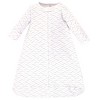 Touched by Nature Infant Organic Cotton Long-Sleeve Wearable Sleeping Bag, Sack, Blanket, Marching Elephant - 2 of 3